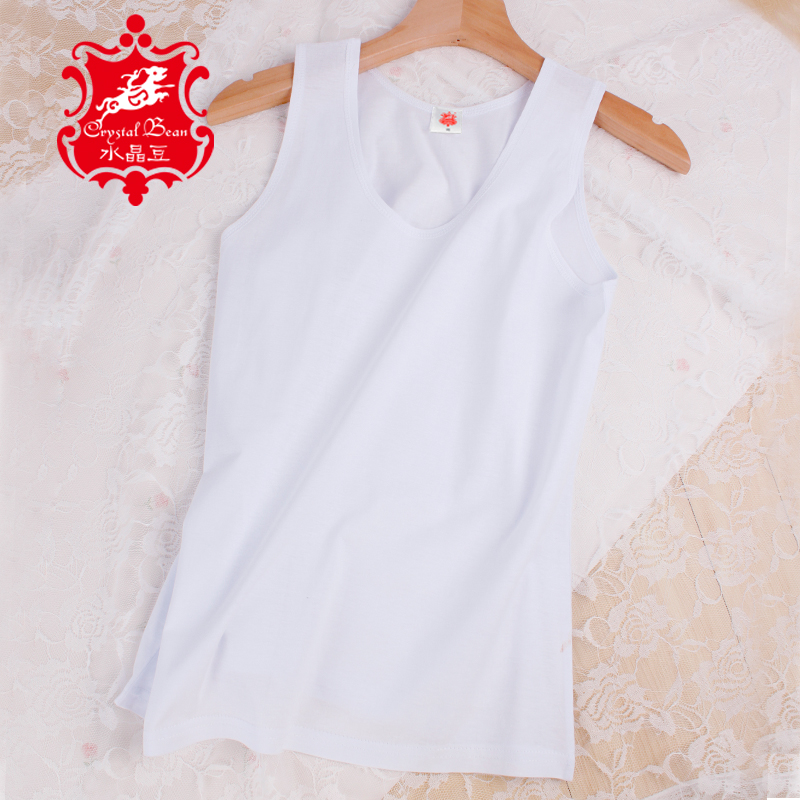 女背心纯棉中老年人全棉内衣加肥加大码宽松宽