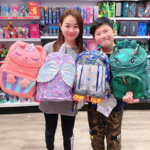 澳洲 smiggle新款学生书包学龄前幼儿园书包男女孩背包儿童双肩包