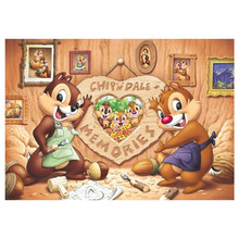 奇奇蒂蒂迪斯尼 DMC十字绣客厅卧室儿童房卡通油画 印花正品 新款