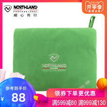 诺诗兰户外抓绒睡袋便携抓绒加厚保暖摇粒绒可收纳睡袋A990110