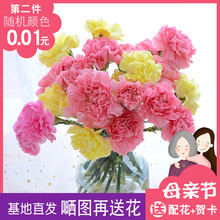 云南鲜花控塑懊倒迥盖捉谡婊ㄋ养百合花束空运10枝第二件0.01元