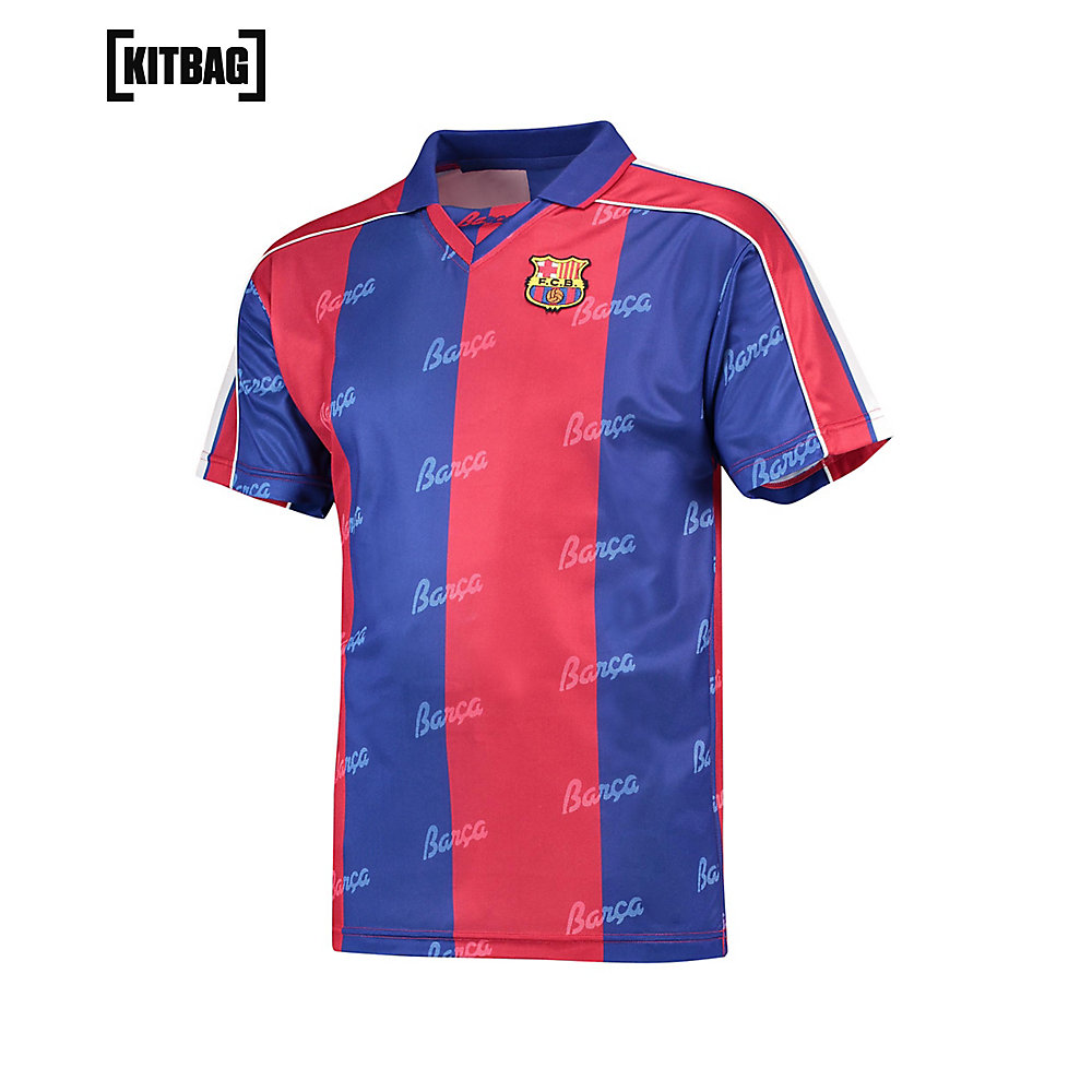 [Official Authentic] Barcelona Commemorative 1994 Home Short Sleeve Jersey