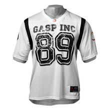 肌肉运动健美健身宽松网眼网格透气短中袖 GASP兄弟春夏季篮球新款
