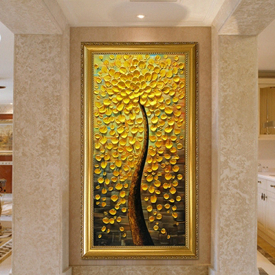 3d壁画玄关过道有实体店吗