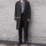 现货 男装 UNIQLO U 羊毛混纺长大衣 402353 优衣库 正品UPJ