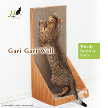 日本garigari非折叠立式猫抓板瓦楞纸猫窝家具猫咪磨爪玩具加硬