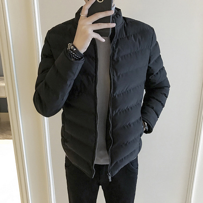 棉衣男士外套冬季2018新款潮流韩版短款棉袄男装加厚保暖羽绒棉服
