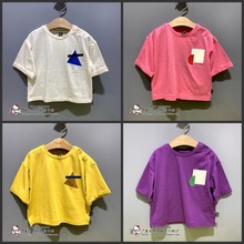 moimoln云朵韩国专柜正品代购19夏儿童纯棉T恤ZTS85(90-130)