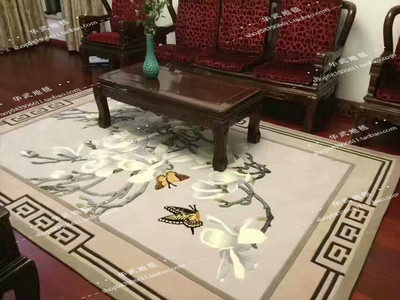 青花瓷毛地毯