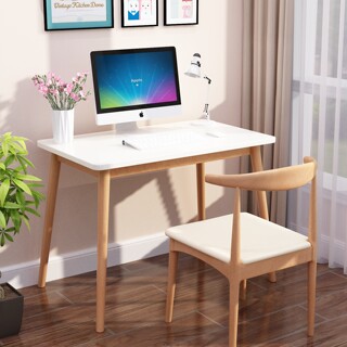 All Solid Wood Desk Student Bedroom Learning Desk Nordic Home