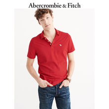 当季特惠Abercrombie&Fitch 男装标识款弹力 Polo 衫 137787-3AF