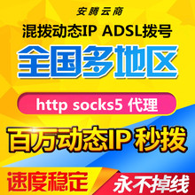 国内独立拨号器秒换动态IP地址软件PPTP服务器派克斯宽带修改更换