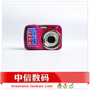 老款三洋数码相机清仓处理三洋VPC-E1090/S1414家用小型相机