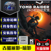 Raider国区 港版Steam中文PC Tomb 暗影Shadow the 古墓丽影11