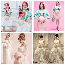 新款 时尚 孕妇拍艺术照服装 大码 孕妇照服装 摄影服装 影楼拍照孕妇装