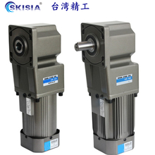 中空实 120W250W400W弯角直角齿轮减速电机 90度转角调速220V380V