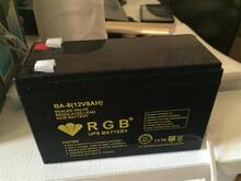 UPS专用蓄电池 质保一年 12V8AH 美国 RGB蓄电池BA 正品