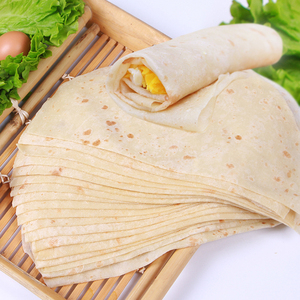 山东农家纯手工单饼卤肉卷饼5斤装