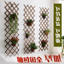 日本购花架竹篱笆木拉攀爬篱笆围栏木墙栏栅防腐网格栅栏伸缩藤架