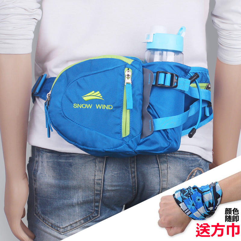 跑步水壶运动腰包户外装备6寸手机多功能腰包男女骑行马拉松腰带