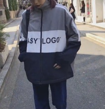 2019薄款春秋女装防晒衣蔡徐坤黄子韬同款衣服女学生IKUN运动外套