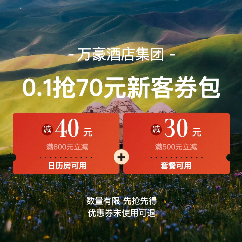 万豪国际集团旗舰店-0.1元购-70元新客券包