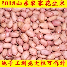2018年山东大粒花生米新货特级生花生农家自产新花生原味新鲜5斤