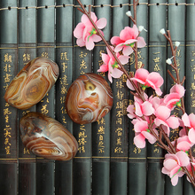 天然雨花石原石精品把玩件缠丝玛瑙石鹅卵石纪念品天然鱼缸彩石子