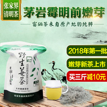 张家界野生莓茶明前嫩芽茅岩霉长寿藤甘露熙枫源500g 2018新茶正品