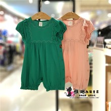 女宝宝纯色爬服舒适 moimoln小雨伞云朵2019夏季新款 代购 韩国童装