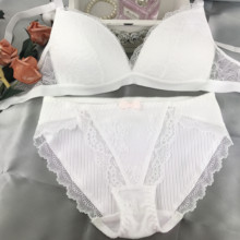 黑白色哺乳文胸套装 孕妇内衣胸罩怀孕期纯棉喂奶防下垂聚拢拍孕照