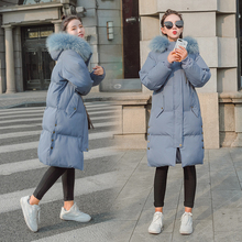 冬季棉衣女中长款 2018新款韩版面包服学生棉服加厚棉袄外套女装图片