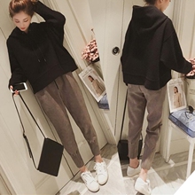 胖妹妹春秋装微胖大码女装两件套女胖mm2018新款洋气减龄藏肉套装图片