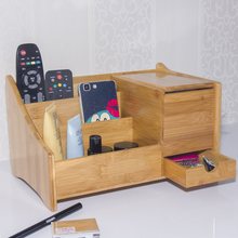 楠竹化妆品收纳盒桌面收纳箱置物架多功能收纳盒特价