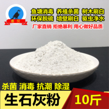 生石灰粉块10斤杀菌消毒驱虫净化水质除湿刷树刷墙防潮防霉干燥剂