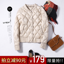 轻薄羽绒服女短款小款韩版秋季外套女春秋2018新款反季女装冬季图片