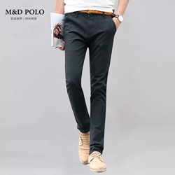 男士休闲裤西装正装裤男裤A21P花KM公子男装森馬官方旗舰店铺官网