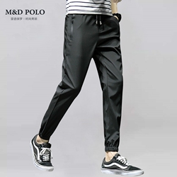 休闲裤运动紧腿裤男潮束脚A21P花KM公子男装森馬官方旗舰店铺官网