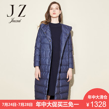 JUZUI/玖姿2018奥莱店新款中长款休闲羽绒服外套图片