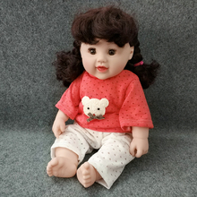 儿童仿真智能洋娃娃软胶会说话唱歌婴儿过家家政女孩玩具