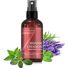 Relief Magnesium Oil Essential Pain Headache Migraine