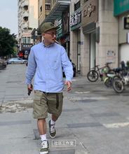 社长 NEIGHBORHOOD19ss大口袋工装裤短裤余文乐休闲裤nbhd工装裤
