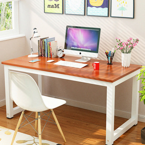 办公木质小型寝室阳台简洁台式机床边小现代摆件平板简易电脑桌