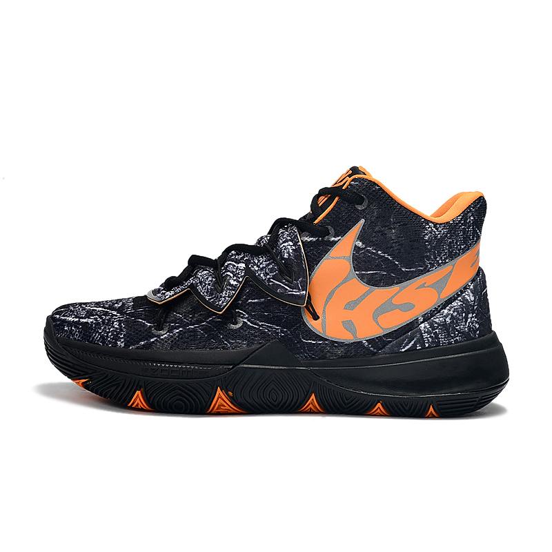 Nike Official Love Owen 5th Generation Basketball Shoe Co branded Mandarin Duck Venom Black and White Boots Egyptian High Top Sports Shoes Male