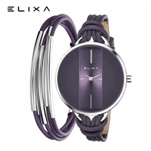 瑞士品牌正品 ELIXA轻奢小众女表 名牌dw时装 高档大牌ck手表女