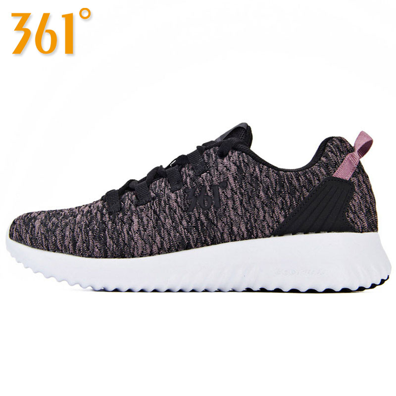 361 Women's Shoes Autumn Running Shoes Weaving Lightweight, Durable, Comfortable Running Shoes 361 Sports Shoes Women's Lightweight Casual Shoes