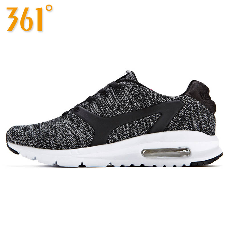 361 degree women's shoes, fashionable air cushion shoes, thick soles, lightweight running shoes, mesh surface, middle-aged women's sports shoes, mom's shoes