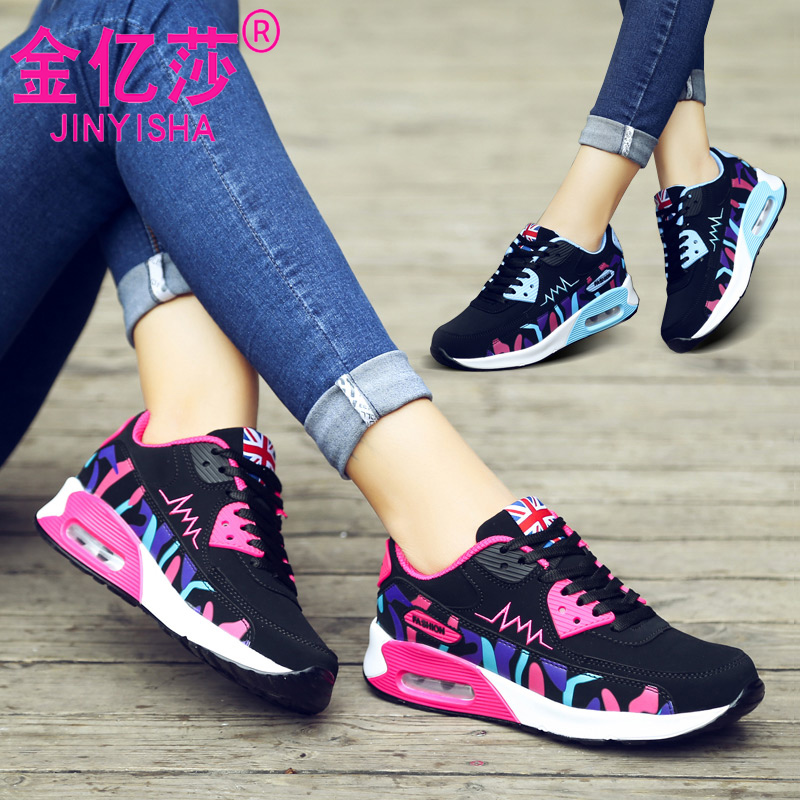 Jordan Women's Shoes 2019 New Spring Mesh Air Cushion Shoes Women's Versatile Sports, Leisure, Tourism Shoes Lightweight Running Shoes