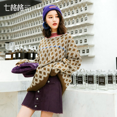 牛仔半身短裙女夏2018新款女装秋装韩版时尚排扣毛边高腰A字裙子商品大图