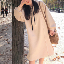 大码女装胖妹妹秋2018新款卫衣外套中长款胖mm韩版宽松上衣200斤图片